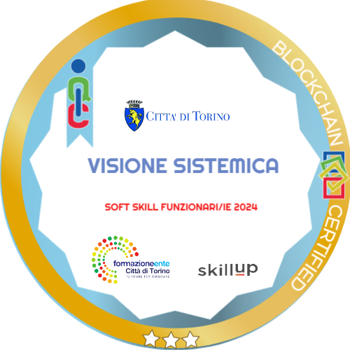 VISIONE SISTEMICA (Gold)  - SOFT SKILL FUNZIONARI 2024